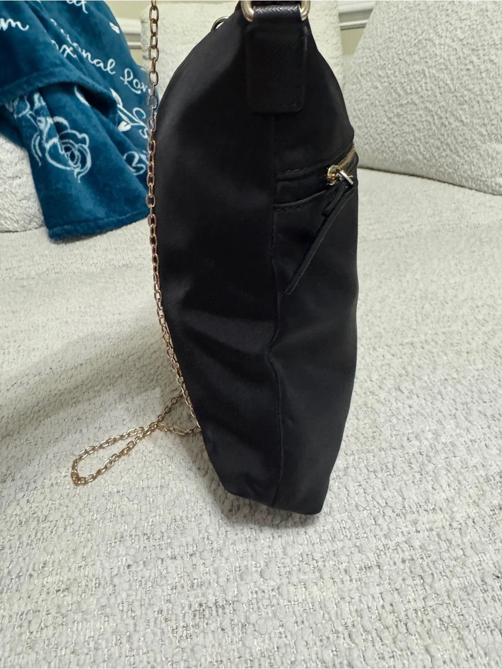 Kate Spade Keisha Blake Avenue Black Durable Nylon Crossbody with Gold Hardware
